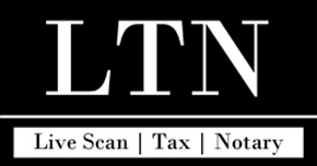 Live Scan, Tax and Notary - Logo